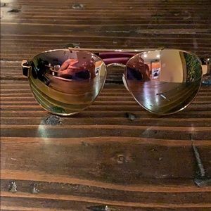 Costa Aviators Rose Gold